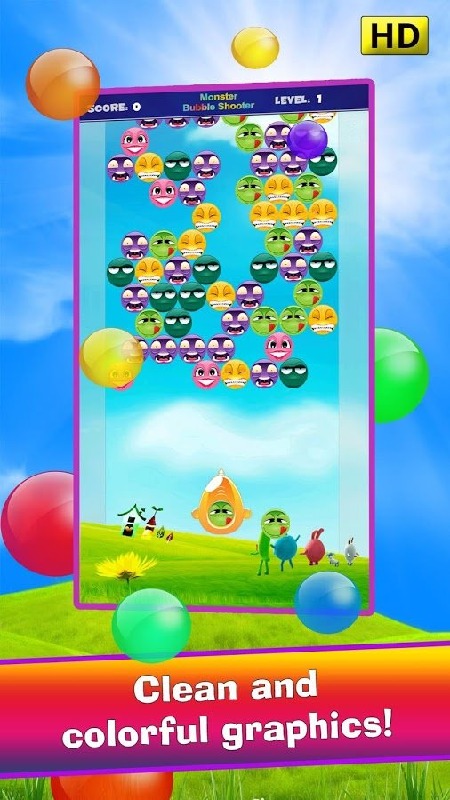 Monster Bubble Shooter HD