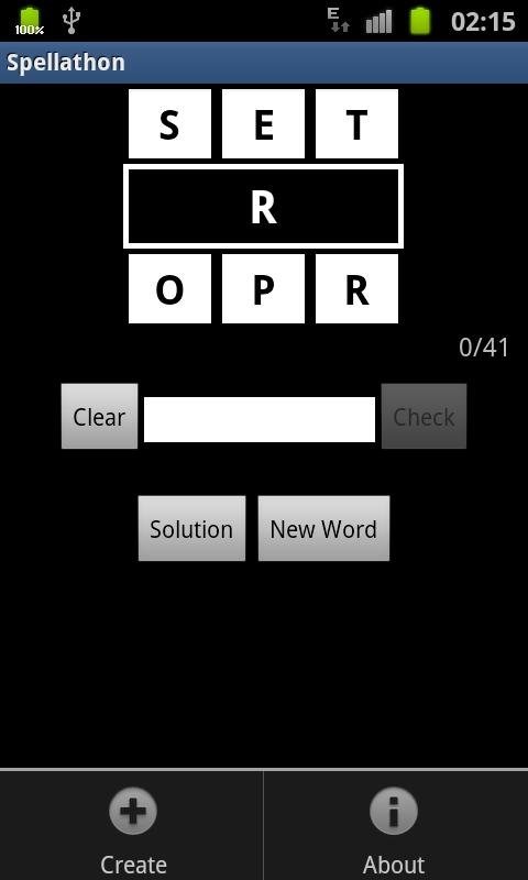 Spellathon Puzzle & Solver截图1