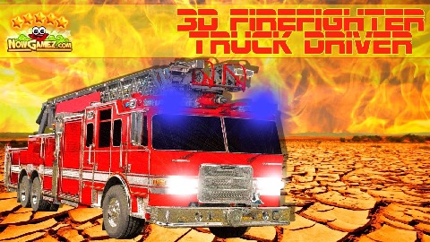 3D Firefighter Truck Driver F.截图5