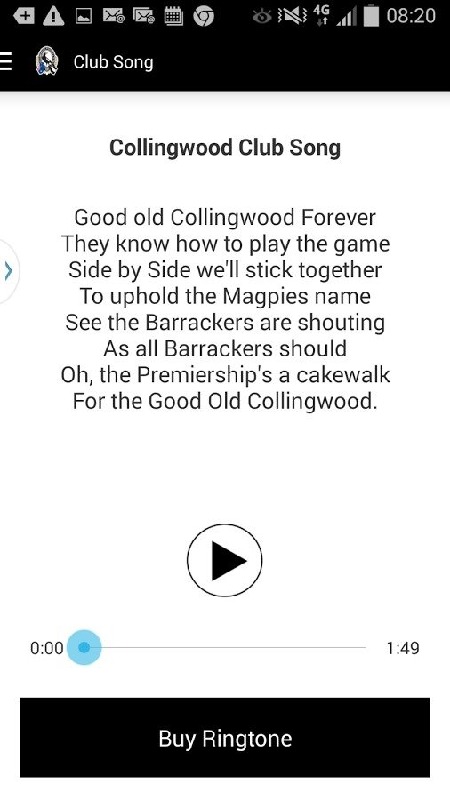 Collingwood Official App截图3