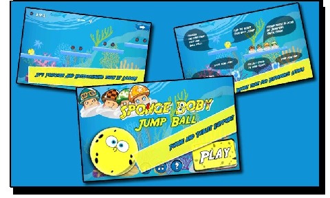 Sponge Boby Jump Ball截圖5