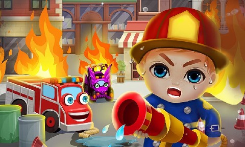 Baby Fireman! Kids Hero Rescue截图5