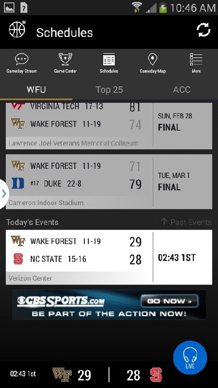 Wake Forest Gameday截图3