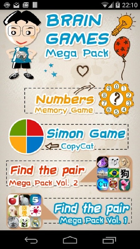 Brain Games Mega Pack HD Free截图5