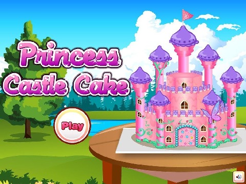 Princess Castle Cake Cooking截图