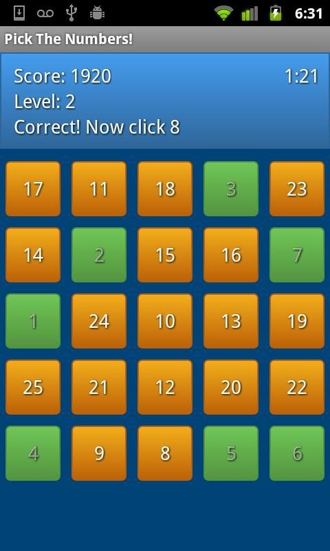 Pick The Numbers! (Free)截图4