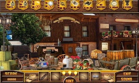 Far West - Free Hidden Objects截图5