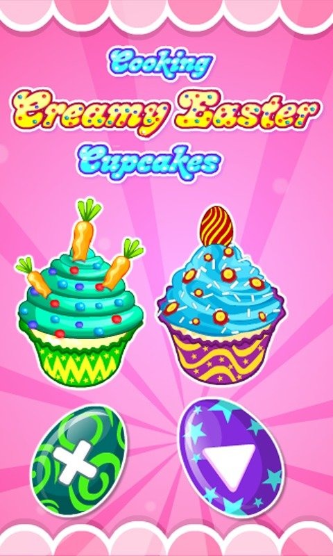 Cooking Creamy Easter Cupcakes截图5