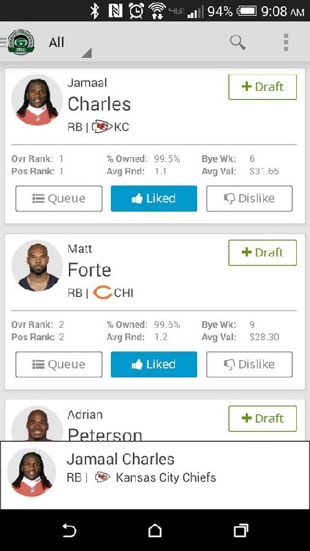 Draft Tracker Pro截图3