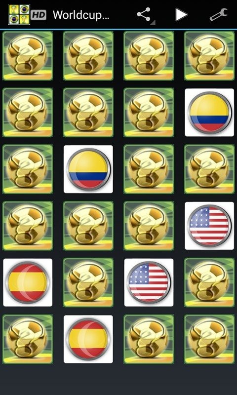 Worldcup Memory Game截图2