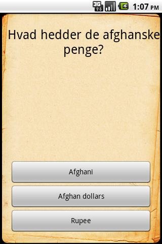 Afghanistan Quiz截图2