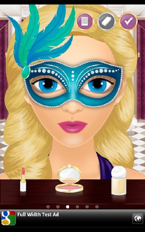 Mask Makeup Game for Girls截图5