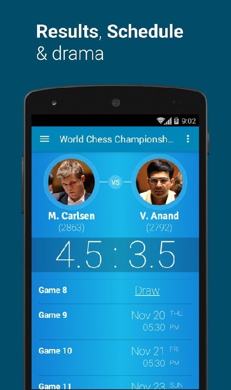 World Chess Championship 2014截图5