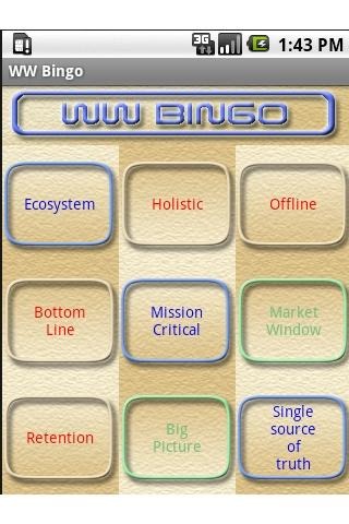 WW Bingo截圖