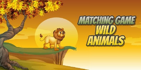 Matching Game Wild Animals截图5