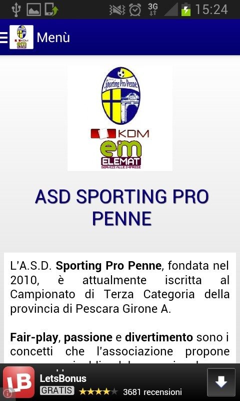 Asd Sporting Pro Penne截图5