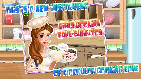 Girls cooking game - Burritos截图5