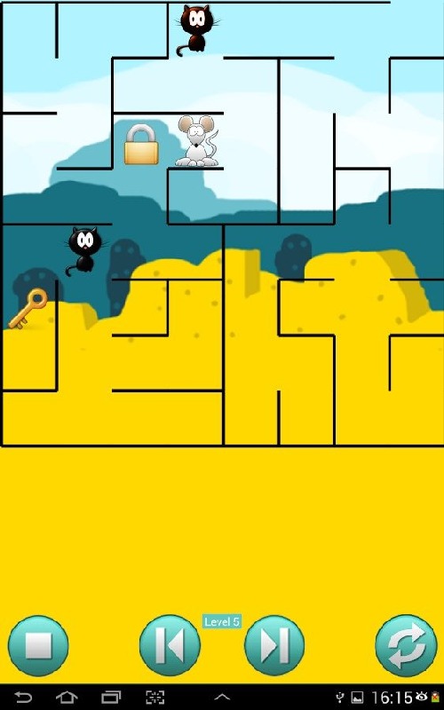 Cat and Mouse Maze Puzzle截图5