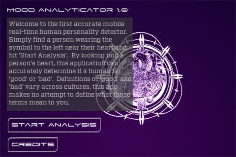 Mood Analyticator截圖