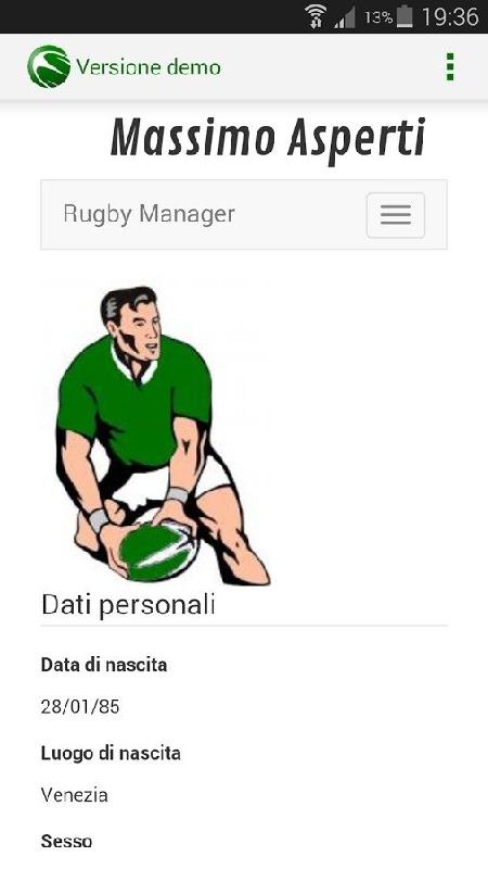 Rugby Manager 2.0截图