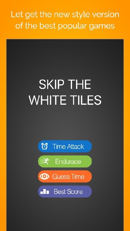 Skip the white tiles截图5