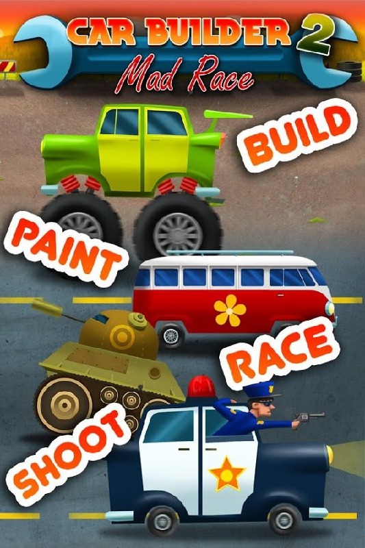 Car Builder 2 Mad Race - Free截图5