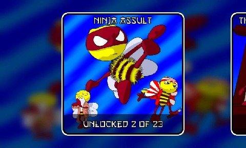 Ninja Bees (free)截图5