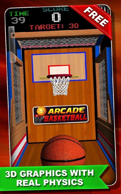 Arcade Basketball 3D截图4