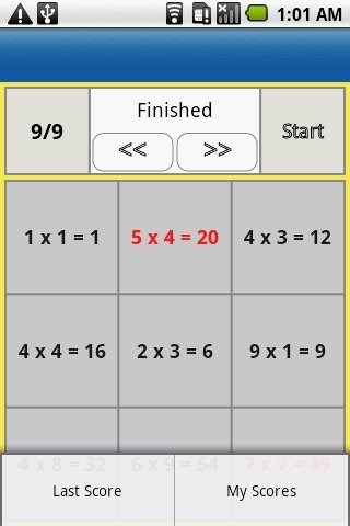 one digit multiplication截圖1