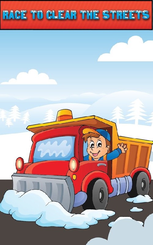 Snow Plow Truck Driver FREE截图5