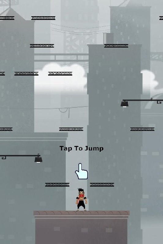 Ninja Rooftop Jump截图5