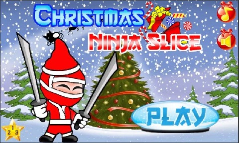 Christmas Ninja Slice截图5