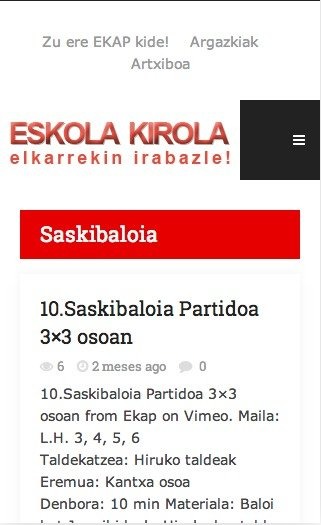 Eskola Kirola app 1.0截图5