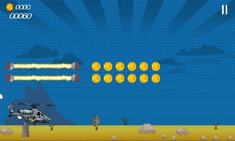 Retro Copter: Desert Night截图5