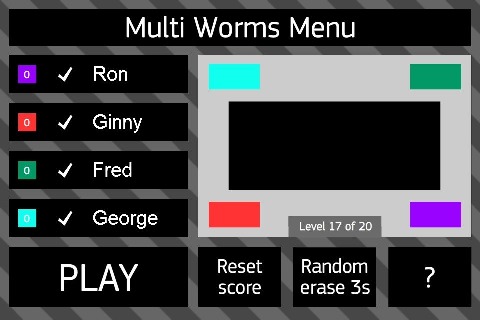 Multi Worms FREE截图5