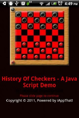 History Of Checkers!截圖