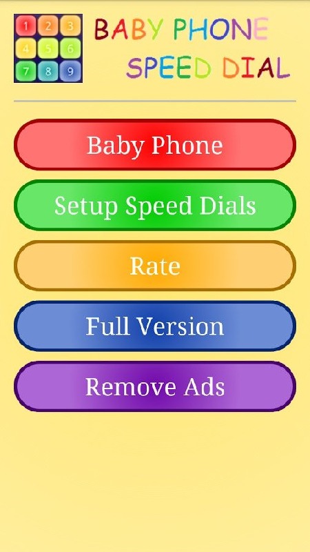 Baby Phone Speed Dial截图5