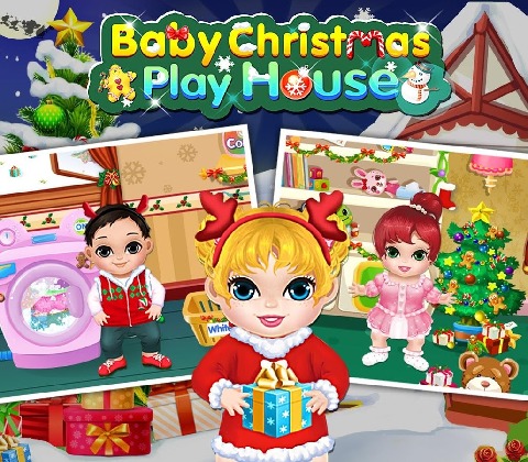 Baby Christmas House Party截图