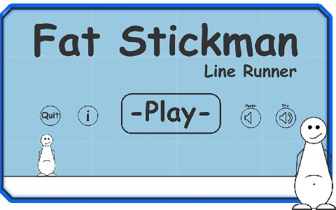 Fat Stickman : Line Runner截图5