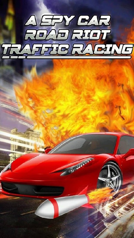 Spy Car Road Riot Traffic Race截图5