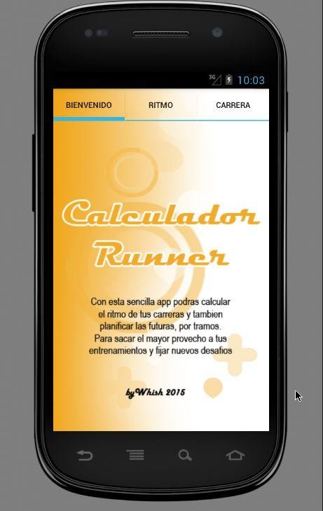 Calculador Runner截圖5