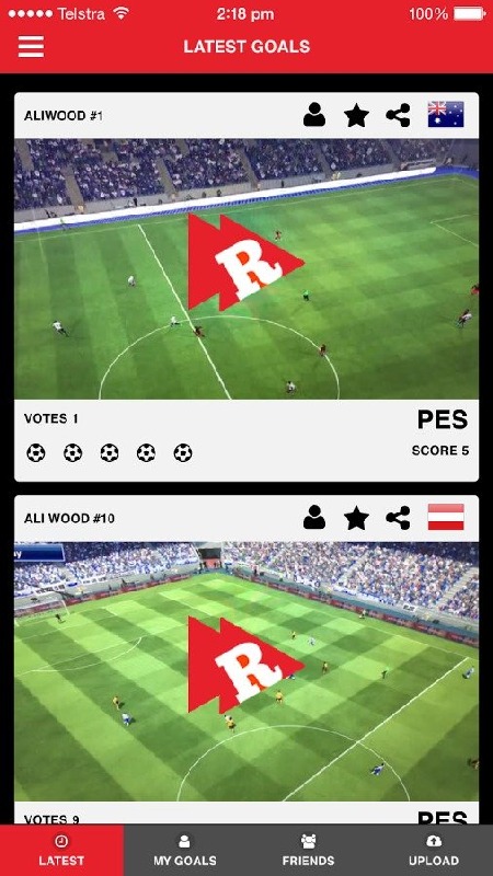 Repla FIFA & PES Goals截图5