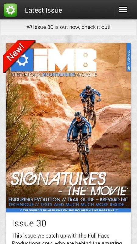 IMB Free Mountain Bike Mag截图4