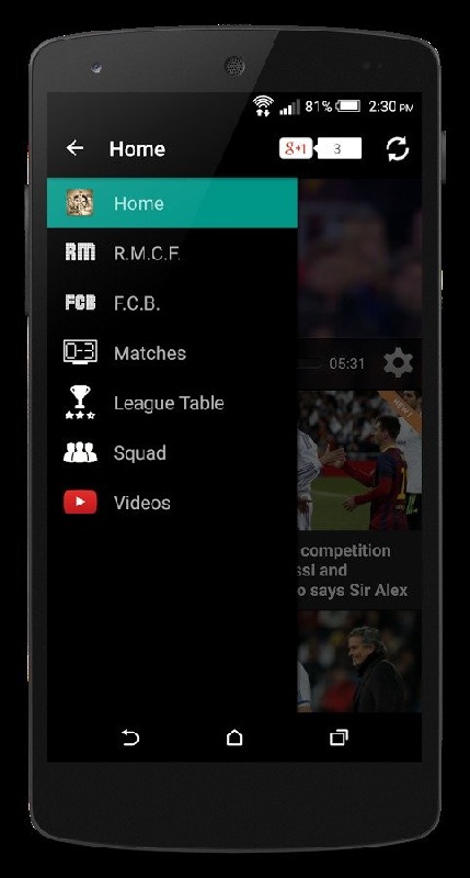 EL Clasico Fan App Football截图4