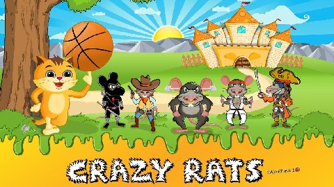 Crazy Rats Basketball截图5