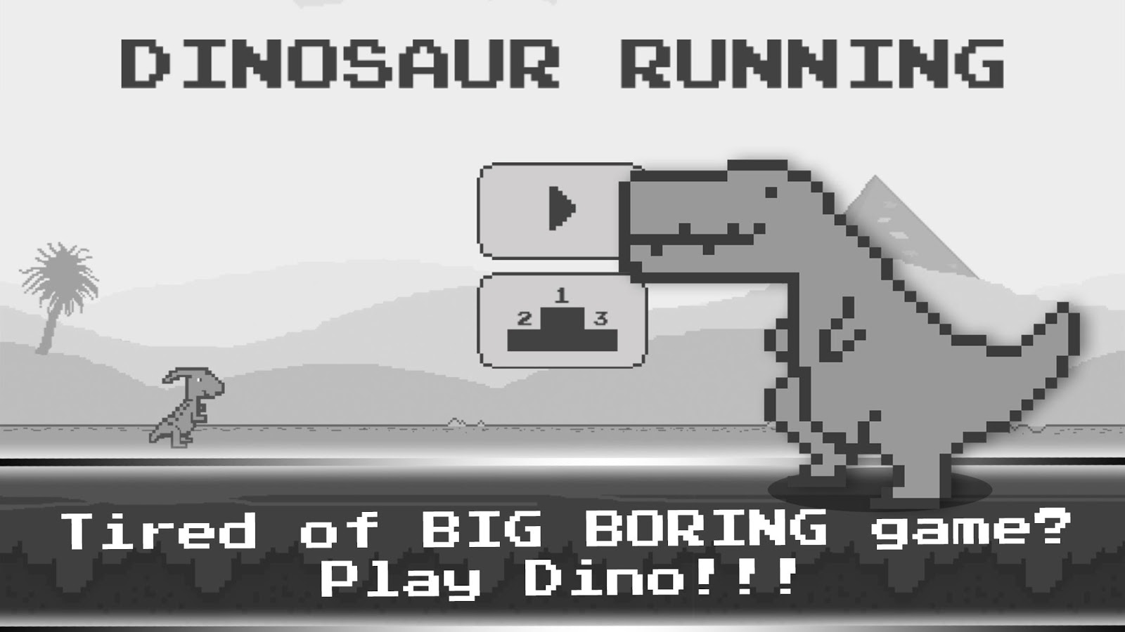 yeb, that the freaking strange game where the dinos gonna jump.