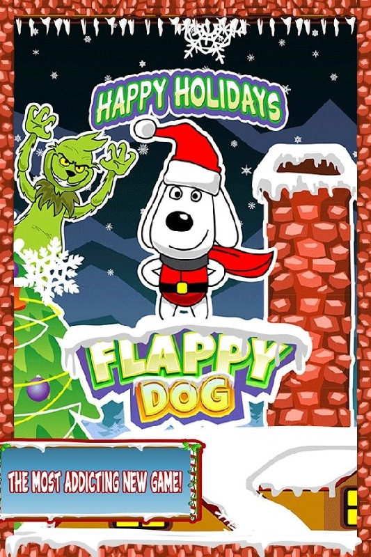 Flappy Snoopy Dog Christmas截图5