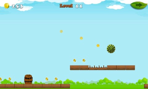 Bouncing Watermelon Adventure截图5