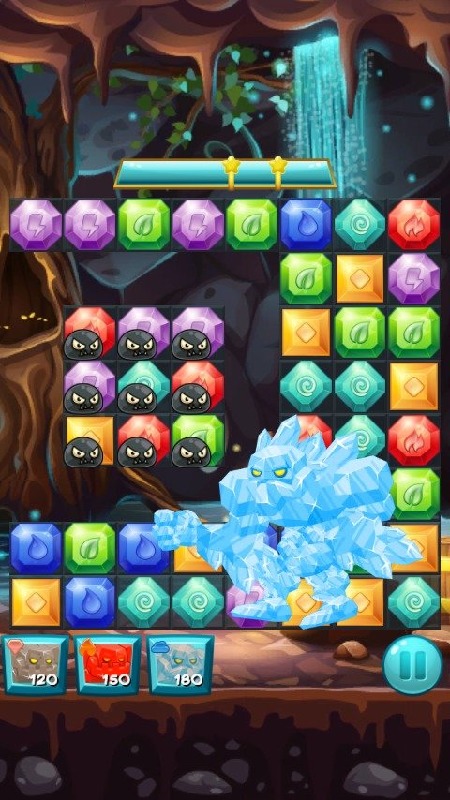 Elemental Jewels - Match 3截图5