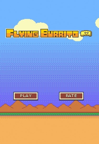 Flying Burrito - A Flappy Game截图5